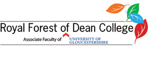 Royal Forest of Dean College logo