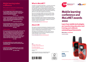 Molbile Learning Conference and Molenet Awards 2010